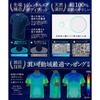 [FEELMEN] T-Shirt Men's Short Sleeve 100% Cotton Heavyweight 6.7oz Non-See-Through Navy (L)