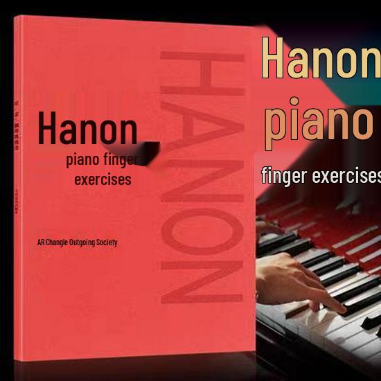 Hanon, Beyer & Czerny Piano Finger Exercises - Large Print Edition with Big Notes.