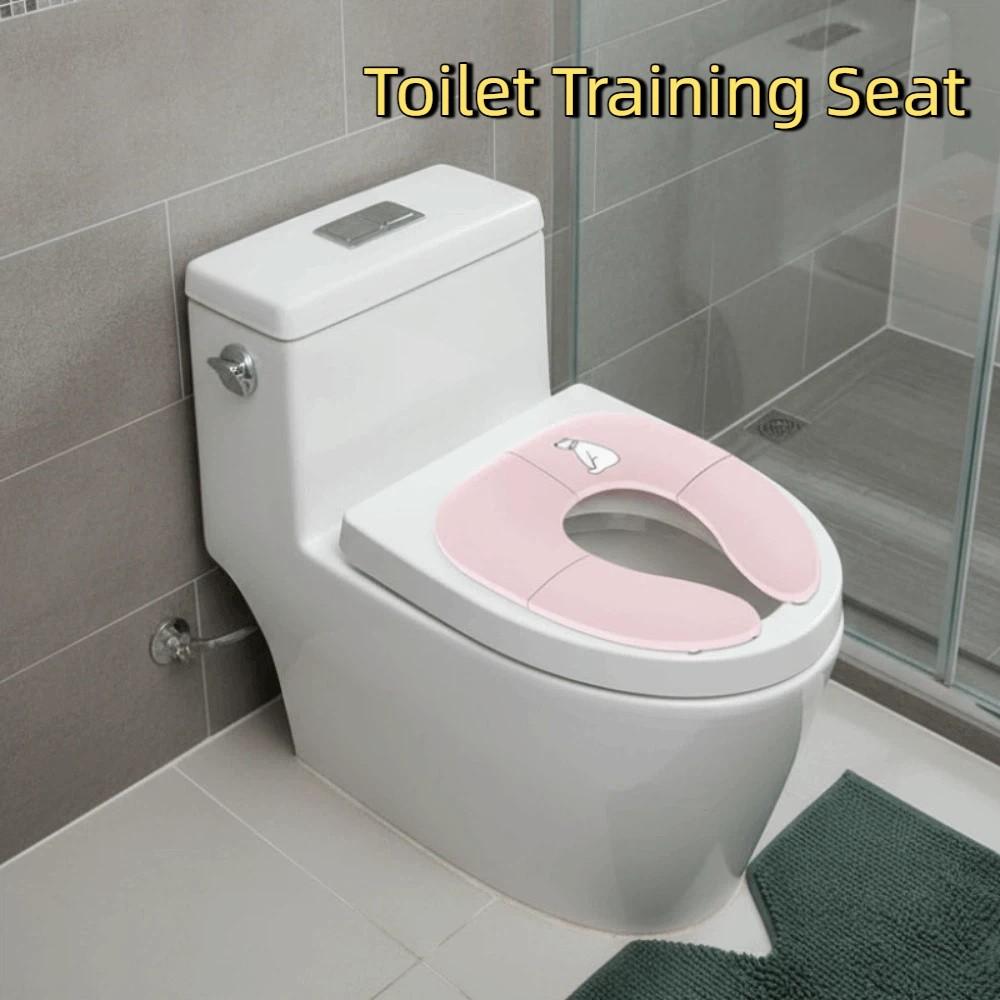 Foldable Potty Seat Cover Washable Baby Potty Mat Portable Toilet Training Seat Shopping Malls