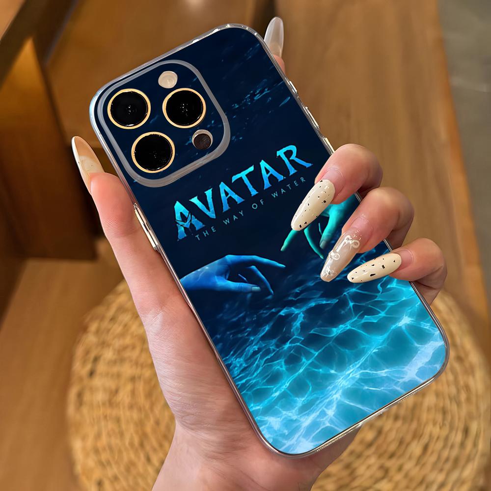 Avatar Film Phone Case For IPhone 17 16 Pro Max 15 14 13 11 12 Mini Xs X Xr 7 8 Plus Se Transparent Cover