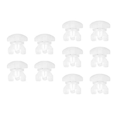 10Pcs Universal Curtain Track Stop for Enhanceds Home Comfort and Professional Setting