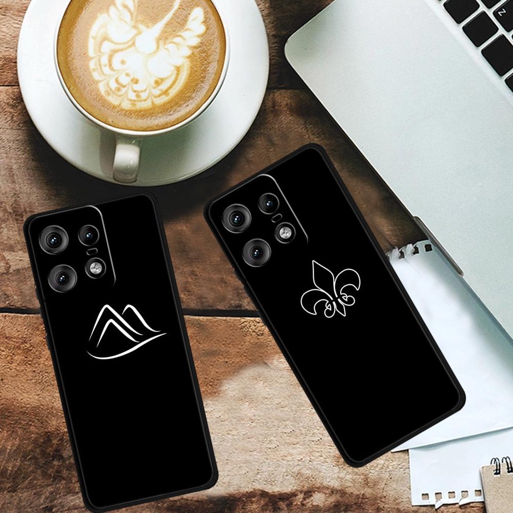 

For Motorola Edge 50 Pro 5G Case Aesthetic Line Art TPU Phone Cover City