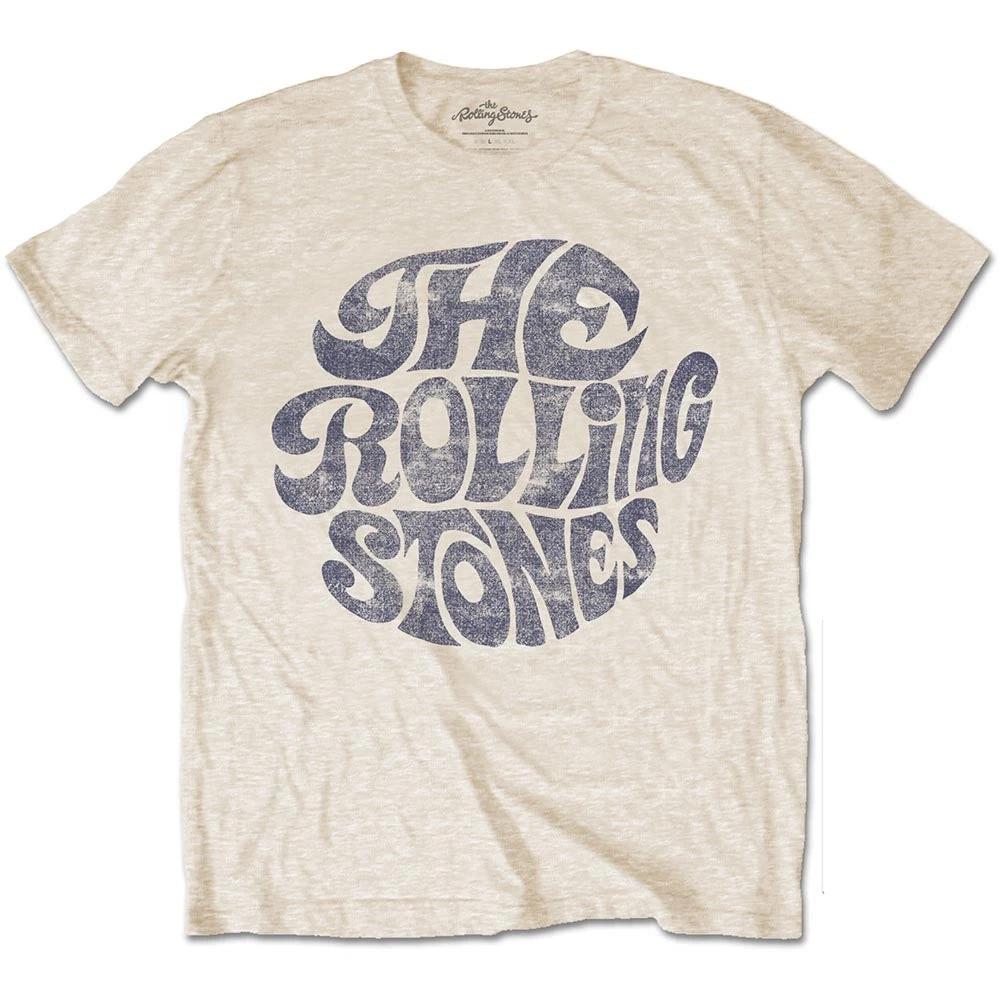 The Rolling Stones T-Shirt: Vintage 1970s Logo OFFICIAL NEW