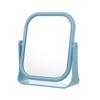 Portable with Stand Square Round Princess Mirror for Home Use Foldable Desktop Makeup Mirror Double Sided 360 Degree Rotating