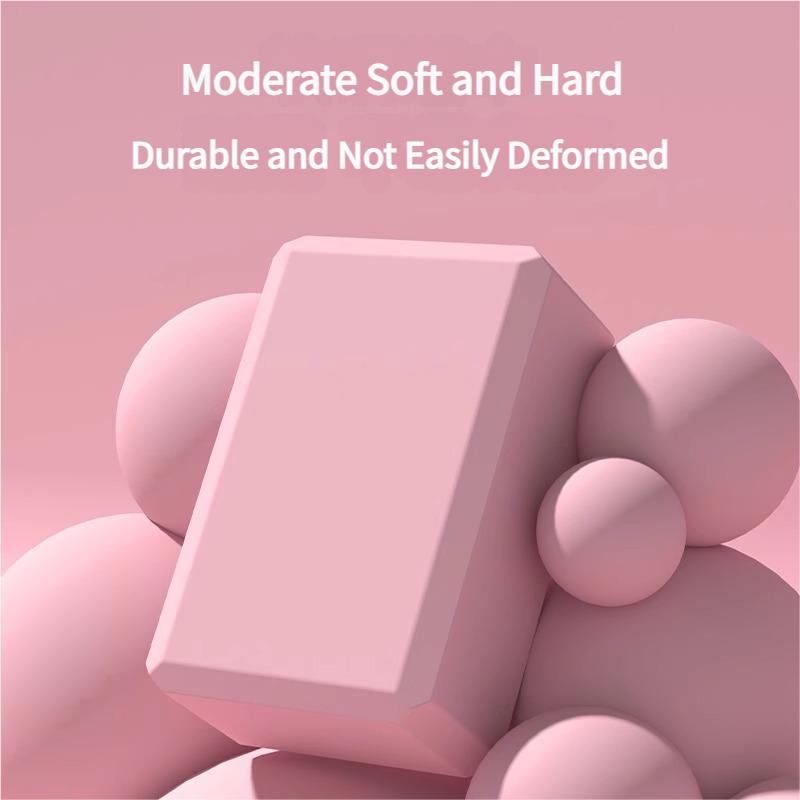 1/2PCS High Density Anti-Slip Foam Yoga Block for Women Children Dance Practice Fitness Exercise Home Workout Tool