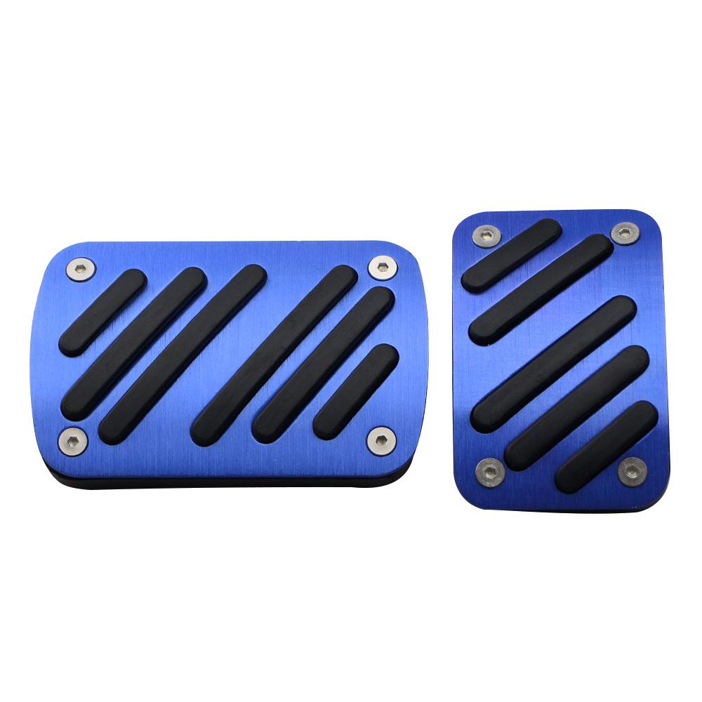 

Автомобильные педали для Peugeot 308 2014-2019 3008 GT 2016-2021 5008 2016-2021 AT Накладки на педали газа и тормоза Аксессуары синий