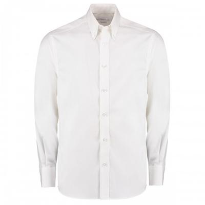 Camisa masculina de manga comprida com ajuste personalizado