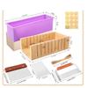 Soap Making Kit Rectangular with Silicone Mold Food Grade