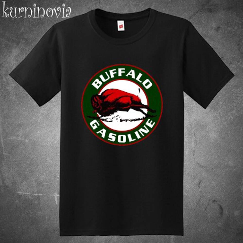 Buffalo Gasoline Classic Petrol Men s Black Size S to 5XL S