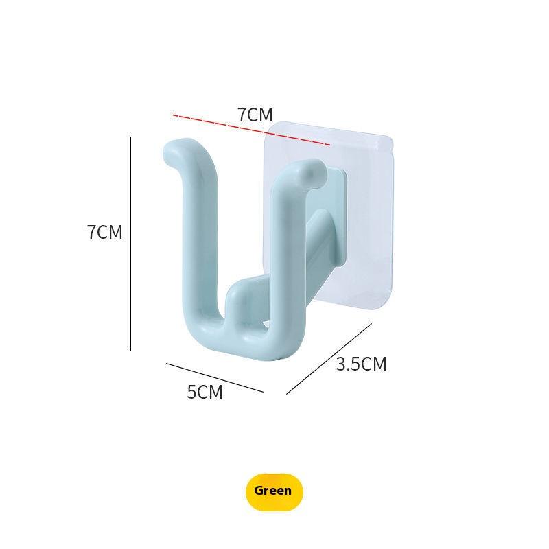 3pcs Colorful Self-adhesive Slipper Racks - Waterproof for Bathroom, Kitchen and Bedroom Decoration