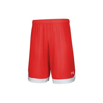Color Block Sports Knit Basketball Shorts Unisex Shorts Red 21500202-600