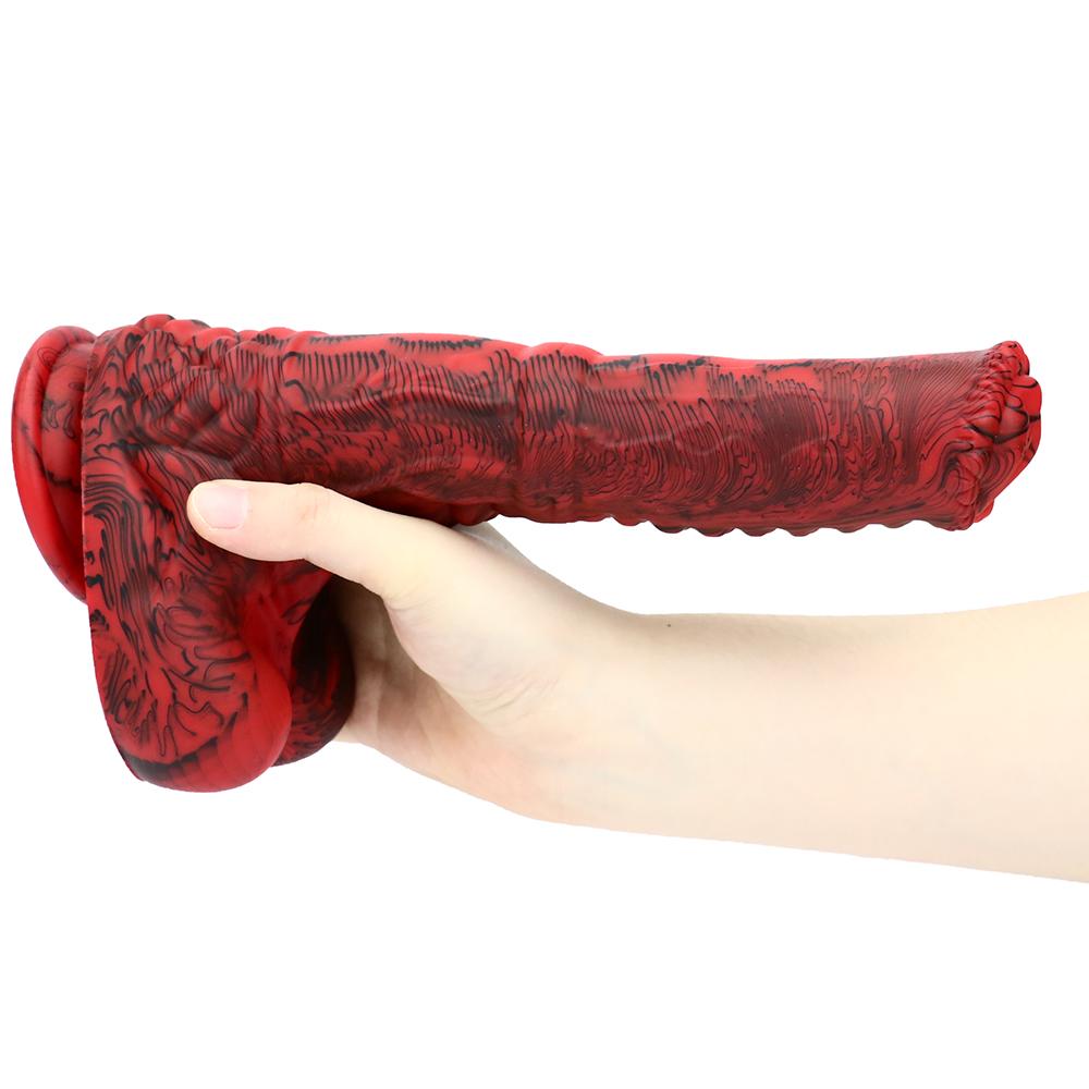 Silicone Realistic Anal Plug Big Dog Knot Dildo With Tentacles Vagina Masturbator Fantasy Fetish Sex Toys For Women