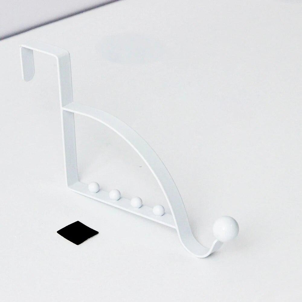 Over The Door Hook Hanger Coat Hat Household Holder Storage Multi-purpose Hanger Organizer Hooks Bag Hot Organization Household