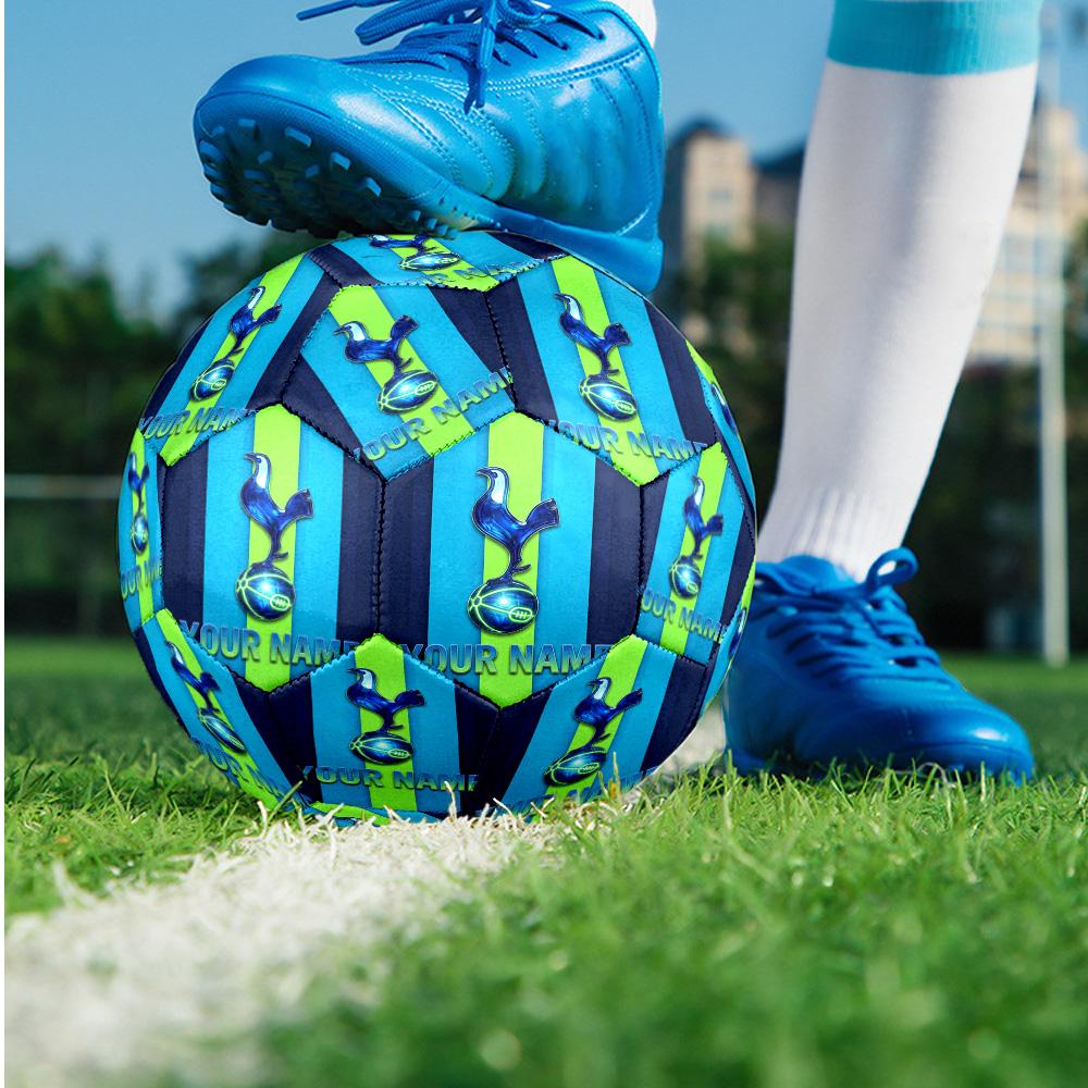 Tottenham Hotspur FC Fashion Size 5 Football Wearproof Non‑Slip Soccer Ball For Sports Training Entertainment Use
