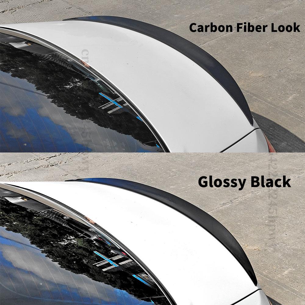 Partea exterioară a aripii spoilerului spate de înaltă calitate pentru Mercedes Benz C W206 Sedan 4 uși 2022 2023 Buza portbagaj AMG