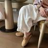 Womens White Wide Leg Pants Loose Casual Trousers Lazy Style Workwear Balloon