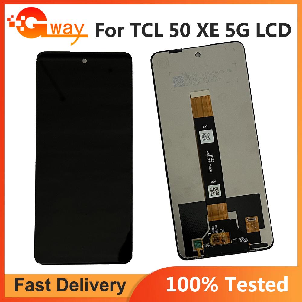 

LCD Screen and Digitizer Full Assembly For TCL 50 XE 5G