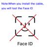 Front Camera For Phone X XR XS 11 12 Mini Pro Max Face Camera Module Flex Cable No Face ID Repair Replacement Part