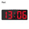 Modern LED Digital Clock with Large Display, Alarm, Temperature, Calendar & Nightlight for Bedside Decor