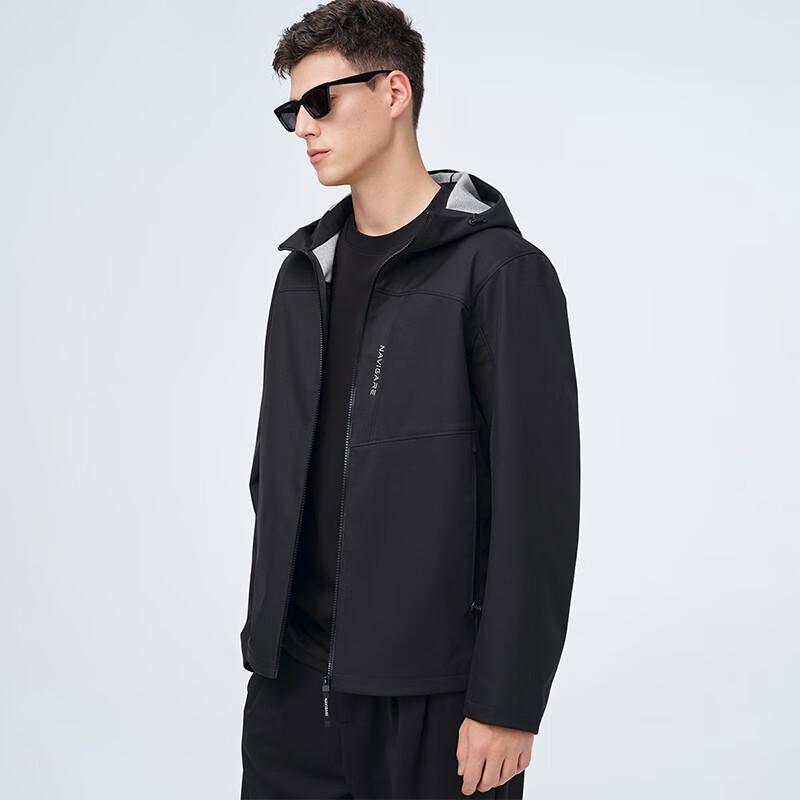 Navigare Men's Casual Warm Hooded Jacket