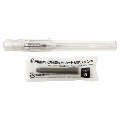 Pilot Fountain Pen Kakuno F Transparent FKA1SRNCF