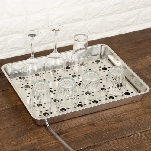 Endo Shoji Commercial Water Colander, 18-8 Stainless Steel, Made in Japan, EKL02