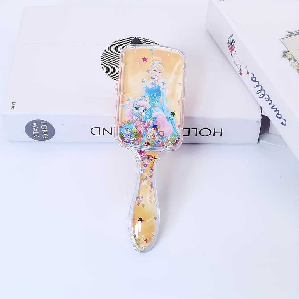 1pc Disney Princess Series Hair Comb Massage Comb Cushion Comb