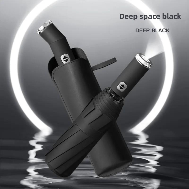 Automatic Adjustable LED Umbrella Anti-Uv Super Large Outdoor Car Rain Umbrella Business Sunny And Rainy Umbrella Wholesale