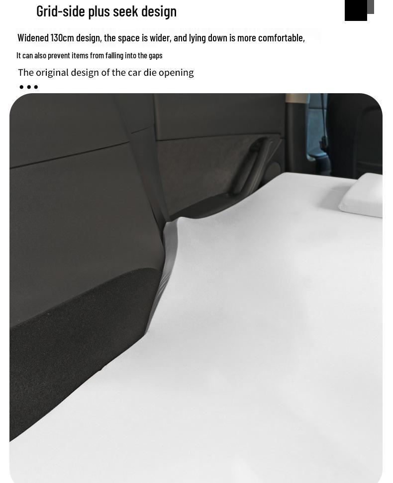 Tesla Model Y Rear Seat Foldable Mattress for Travel & Camping