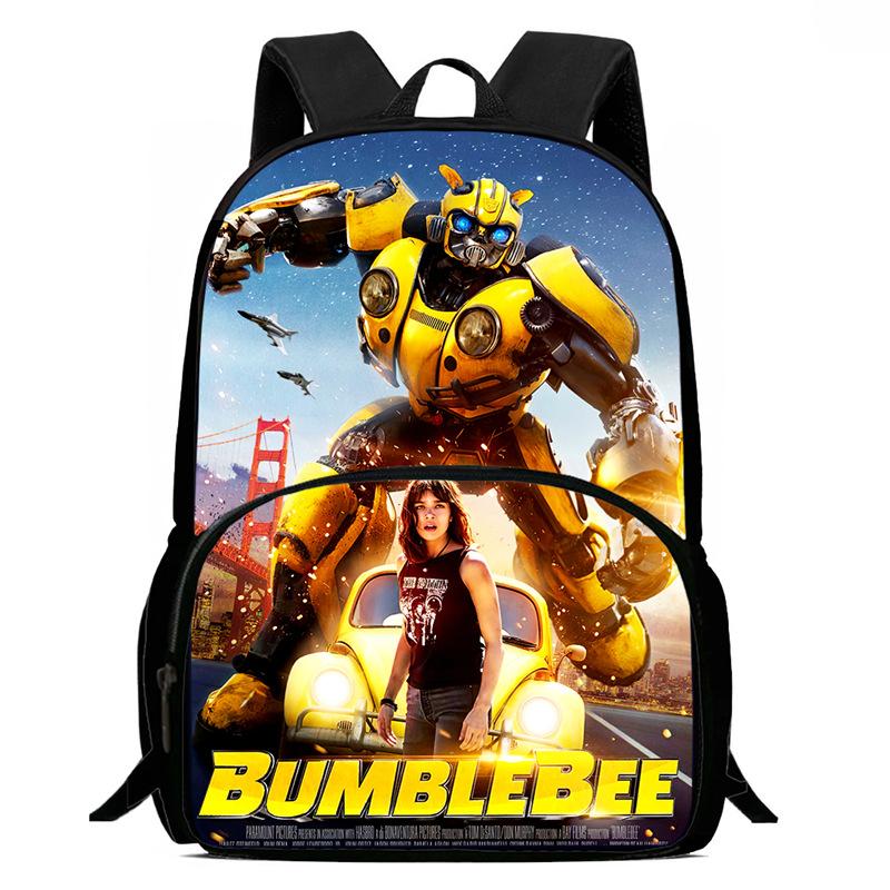 Transformers, Bumblebee Bag High Definition Multi-Function Oxford Lightweight Backpack
