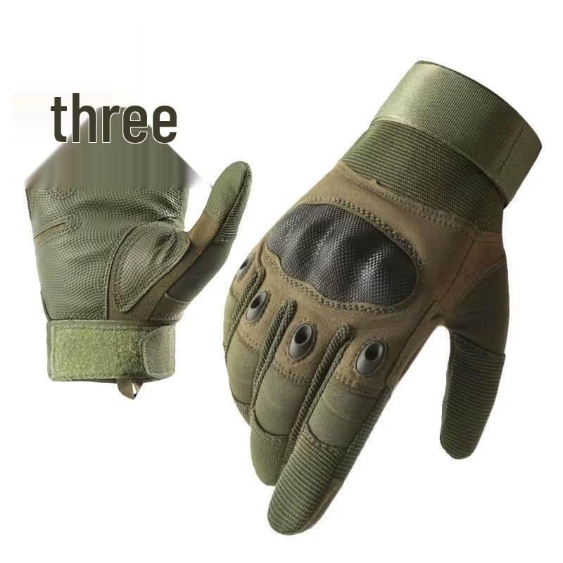 Jun Ding Ying 192 Men's Outdoor Long Finger Touchscreen Gloves