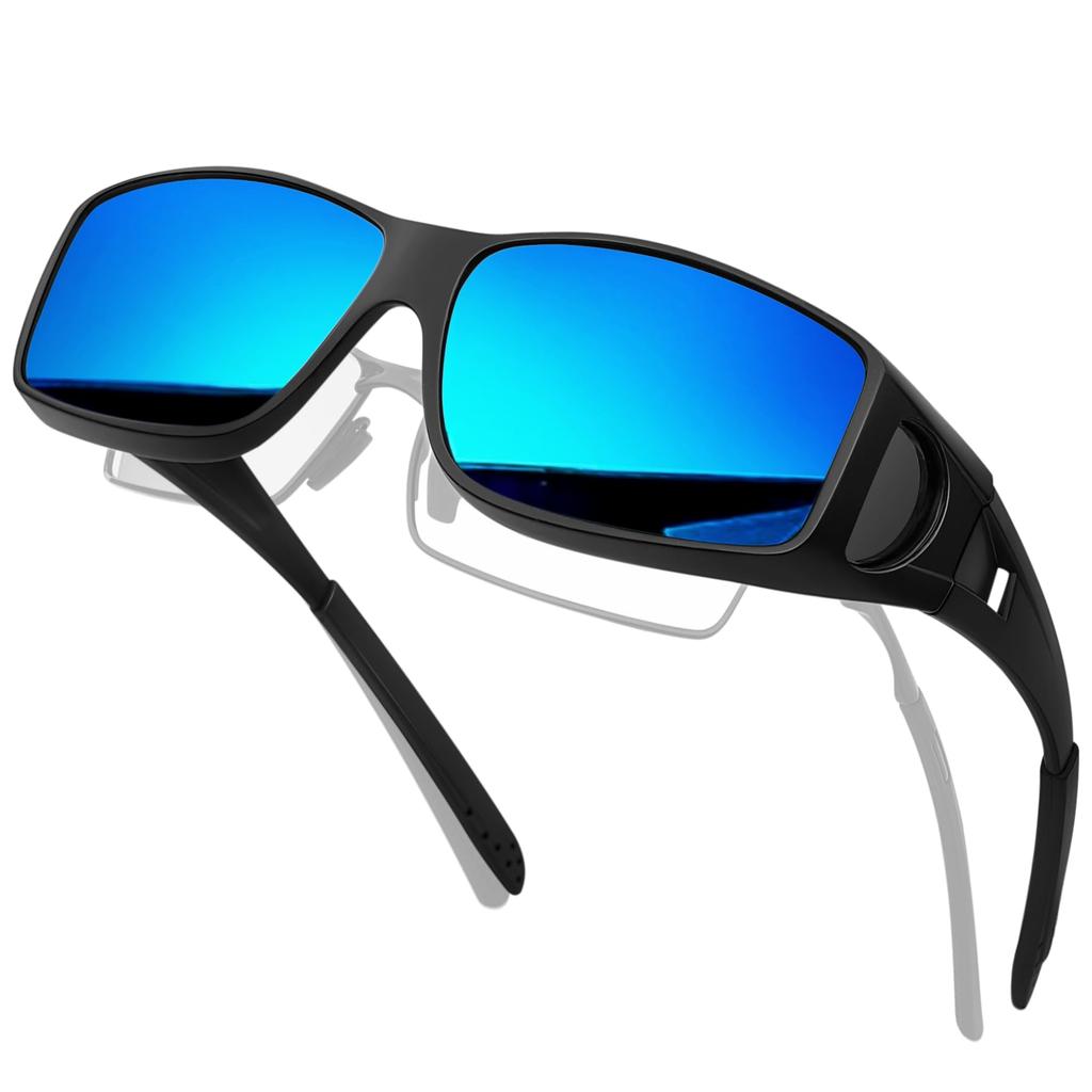 Rimerakea Polarized Prescription Sunglasses for Fishing and Driving Men's