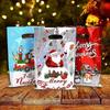 10/30 Cartoon Plastic Christmas Gift Bags for Sweets and Cookies. Christmas Home Decoration, Ideal for Kids. New Year's Gift 2026.