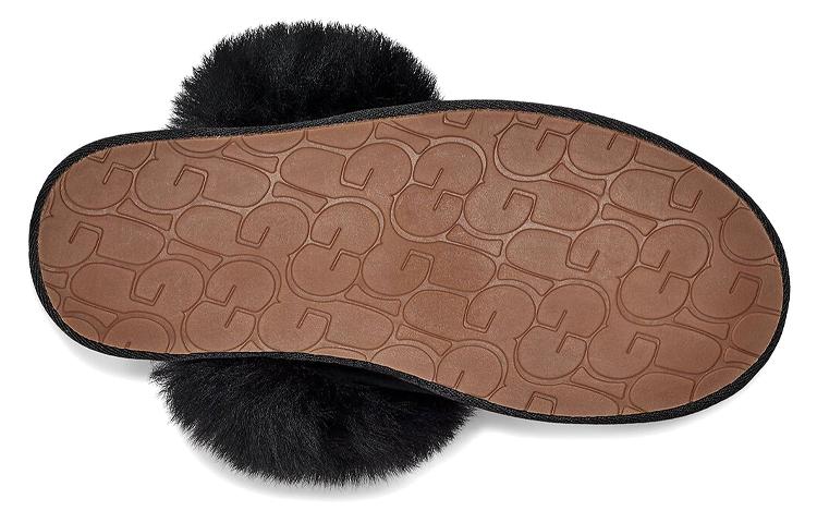 Women's Slippers UGG Scuff Sis Slipper Black Women's