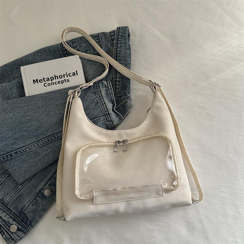 

Women s bag 2025 new trend versatile pain bag fashionable foreign style niche simple casual shoulder tote bag