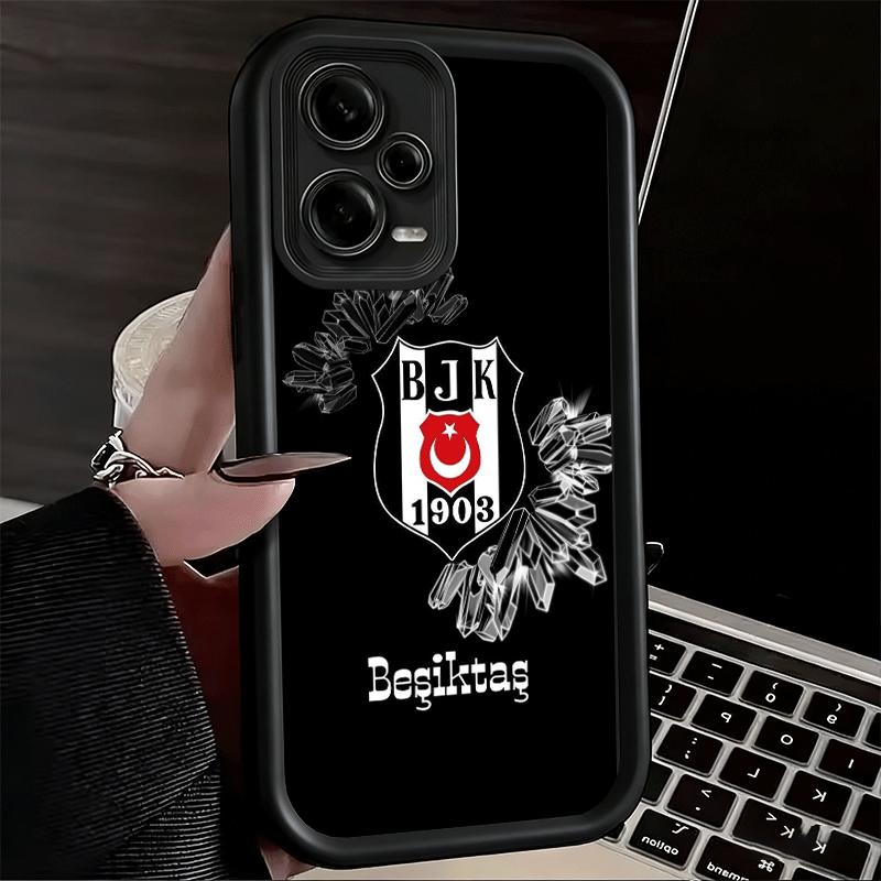 

B-Besiktas B-BJK Türkiye Soft Phone Case for Xiaomi Redmi Note 15 14 13 12 11 Pro Plus 10S 11S 4G 11T 5G Shell Silicone Funda Redmi Note 10 4G