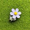 Flower Shaped Golf Cap Clip Magnetic Golf Hat Marker Outdoor Sports Golf Ball Mark  Golf Lovers