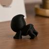 Темные Эстетичные Домашние Аксессуары 3D Печатная Фигурка Жнеца Йоги, Юмористическая Статуэтка Скелета, Готическая Настольная Декорация для Растяжки, Забавная Коллекционная Статуэтка для