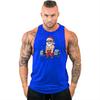 Men's Sports Style Lightweight Breathable Vest Multi-color Fun Print Breathable Quick Drying Outdoor Sports Men's Vest