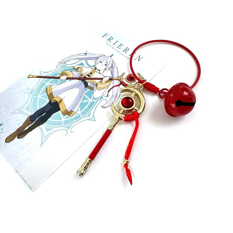 Bag Pendant Accessories Anime Frieren At The Funeral Frieren Cosplay Key Chain Frieren Beyond Journey'S End Magic Wand Necklace