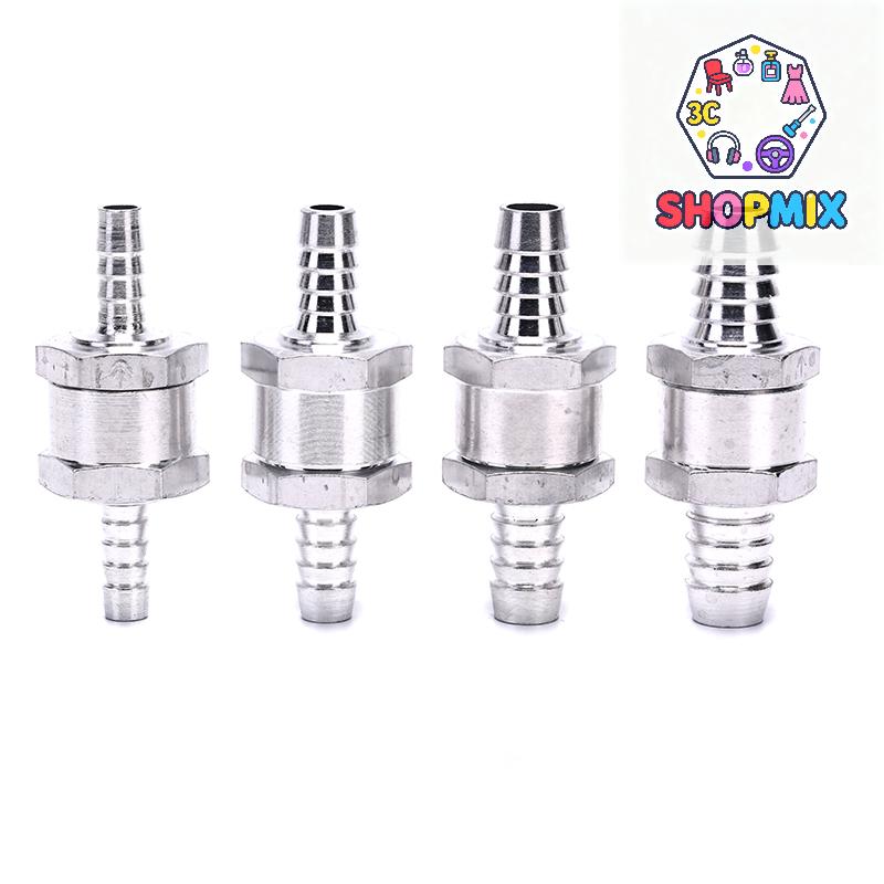 Supapă de sens unidirecțională 6/8/10/12 mm, din aliaj de aluminiu, cu 4 dimensiuni