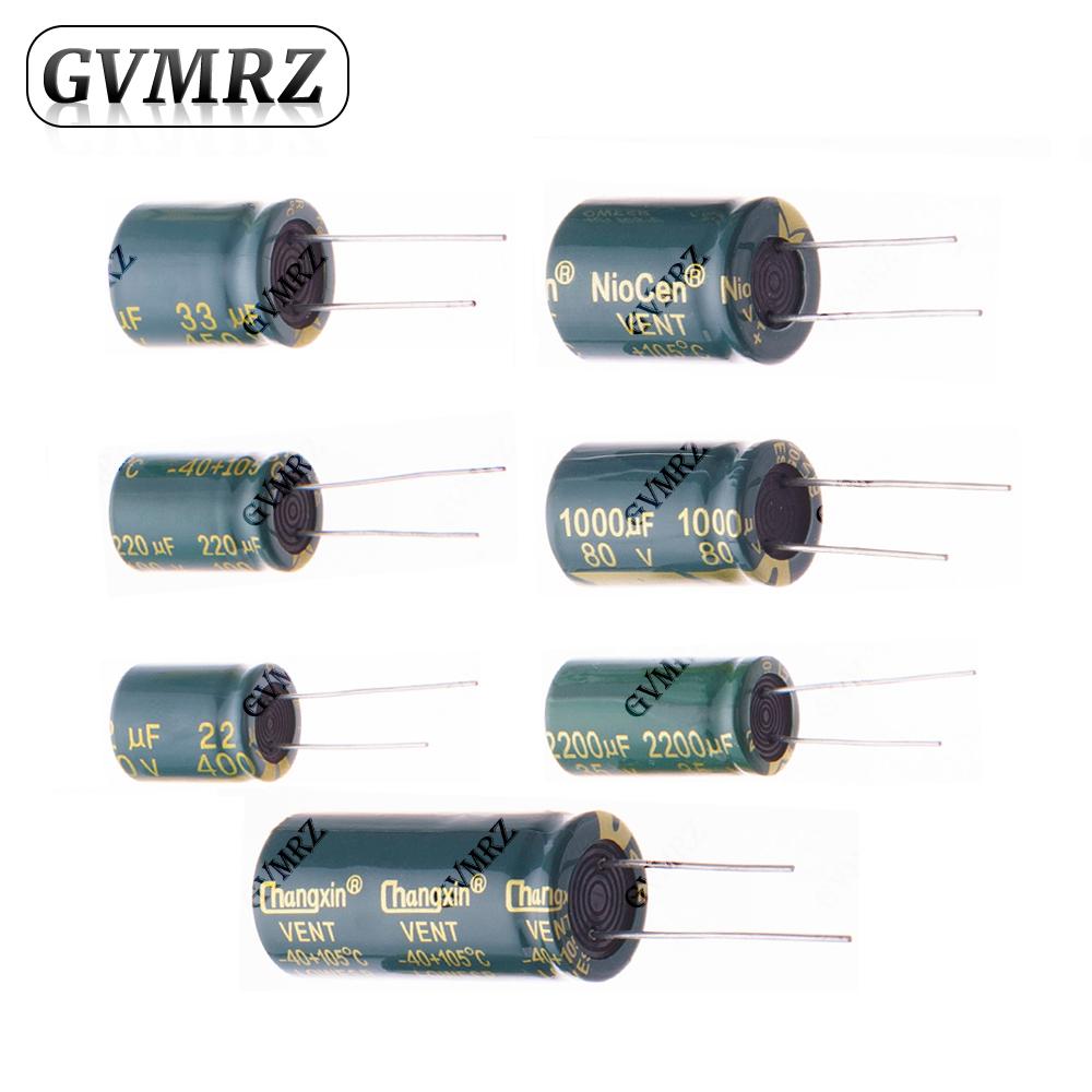 6.3V 10V 16V 25V 35V 50V 63V 100V 160V High Frequency Low ESR Aluminum Capacitor 100UF 1000UF 1500UF 2200UF 3300UF