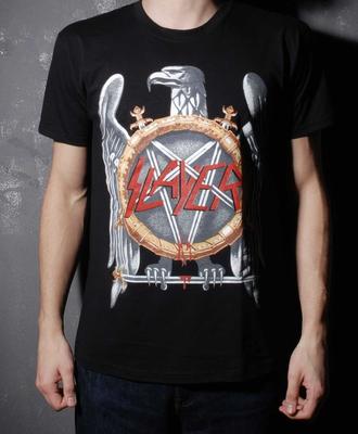 Slayer - Eagle New (FOTL) Schwarzes T-Shirt Unisex T-Shirt