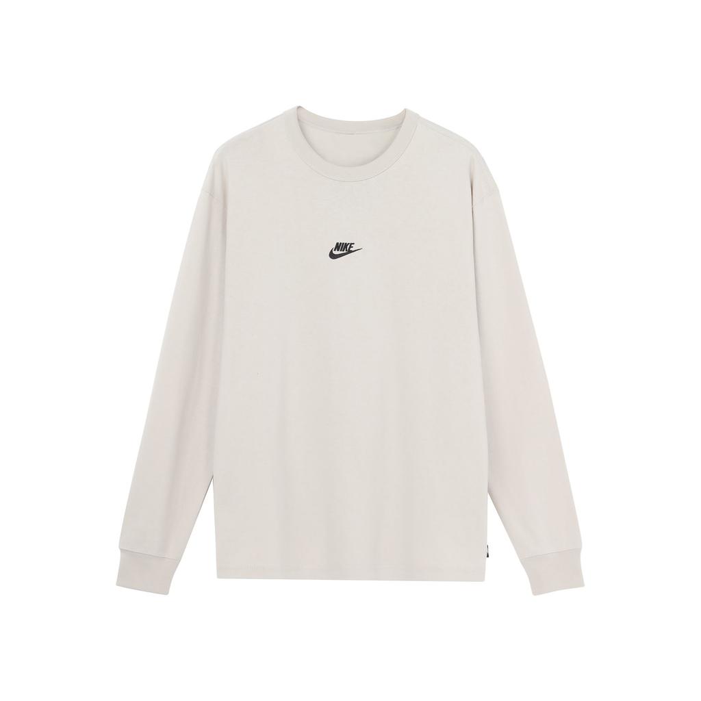 Nike T Shirts Men's White Crew Neck Moderate Straight Fit DO7391-072