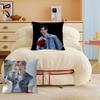 Park S-Sunghoon Pop Singer Stitch Lucky Dragon Pillow Cover Sofa Cushion Cover Home Room Decoration Children Gift