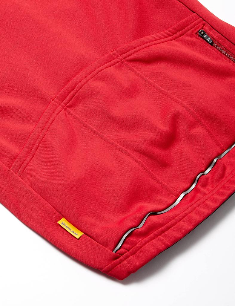 Pearl Izumi Synchro Deep Size S Winter Cycling Wear Jersey, 3118-BL, Men's, Red, (Japan), 15°C (59°F) Warm, Moisture-Wicking, Quick-Drying,