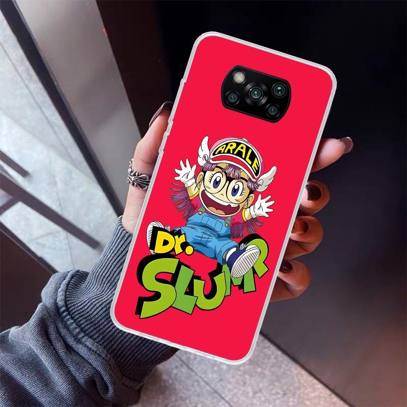 Arale Dr Slump Phone Case For Xiaomi Poco X5 X6 X7 Pro F7 Ultra M7 Redmi 15C 15 13C 13 12C 12 10 10C 10A 9 9C 9T 9A Cover Poco X