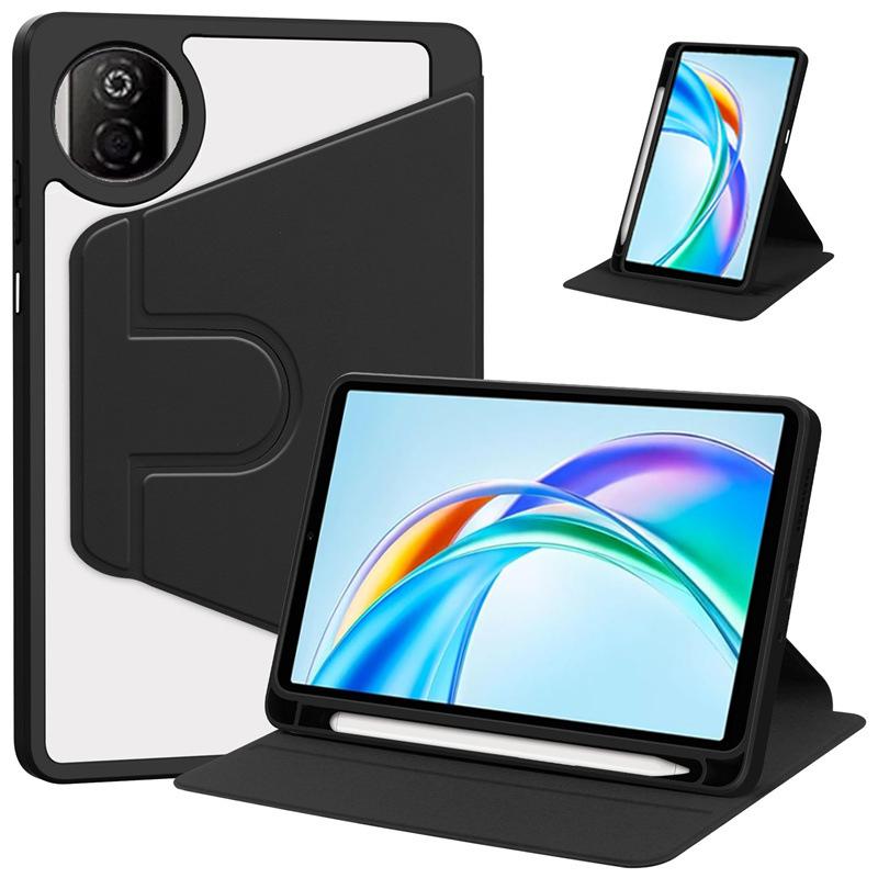 For Huawei Honor Pad X7 8.7 Inch Case Acrylic Rotating Stand Transparent Back Funda JMS-W09/JMS-L09 8.7" Cover