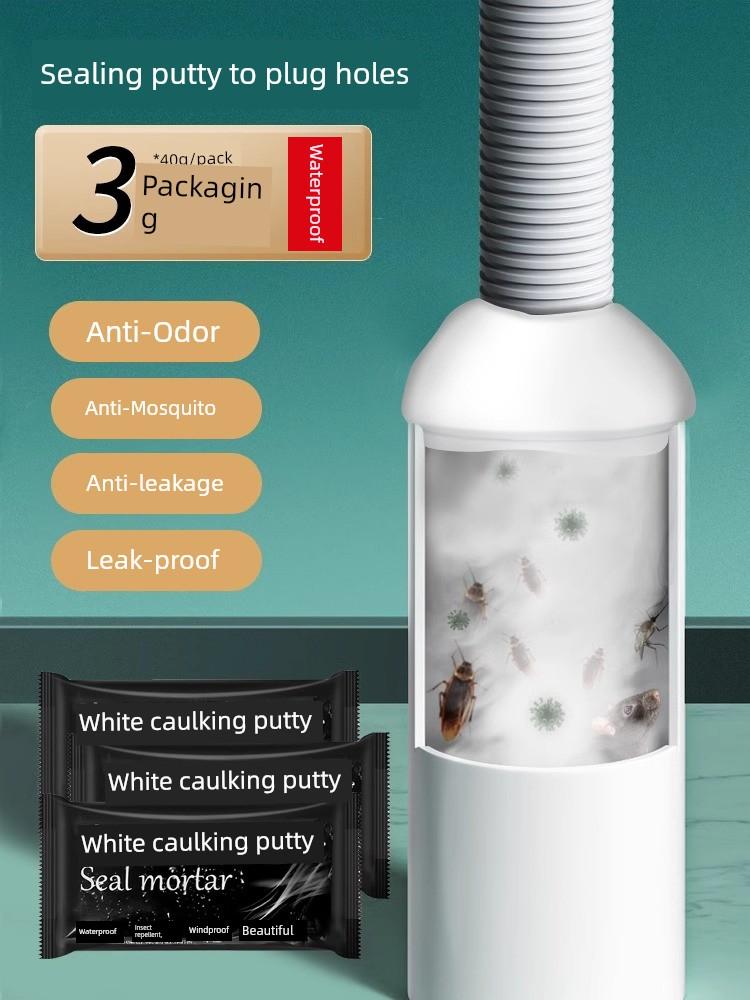 Sewer Drain Stopper, Anti-Odor Pipe Sealant, Insect-Proof Cover, Toilet Deodorizer