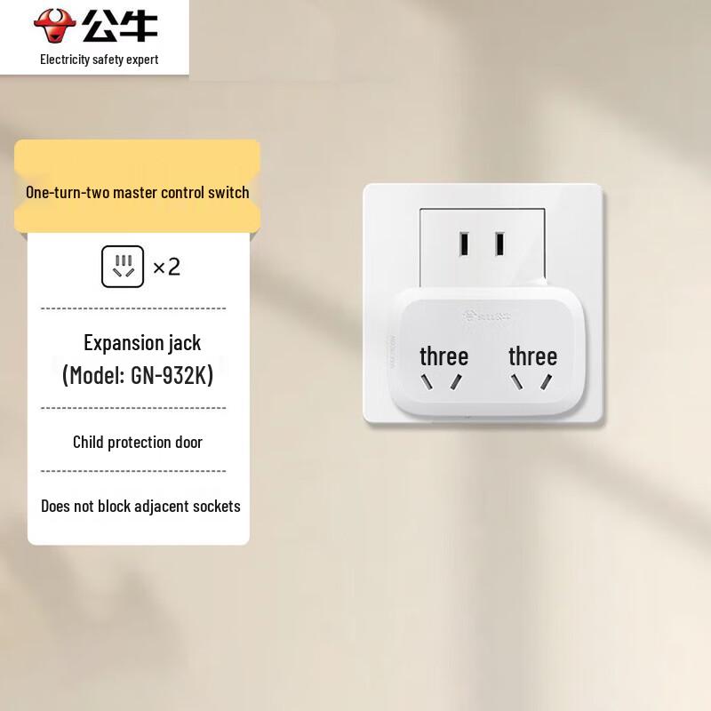 BULL Multi-Functional Power Socket Converter